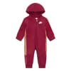 Hooded Neck Long Sleeve Solid Patterned Snowsuit