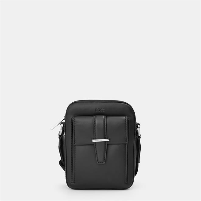 Alaric Zip Crossbody Bag with Detachable Strap