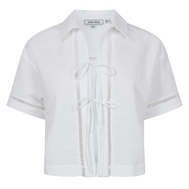  Linen Broderie Shirt
