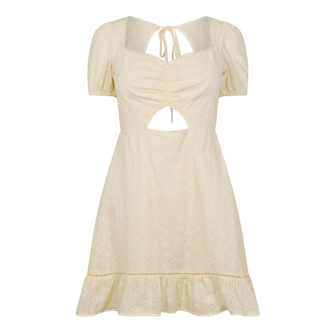 Broderie Mini Dress