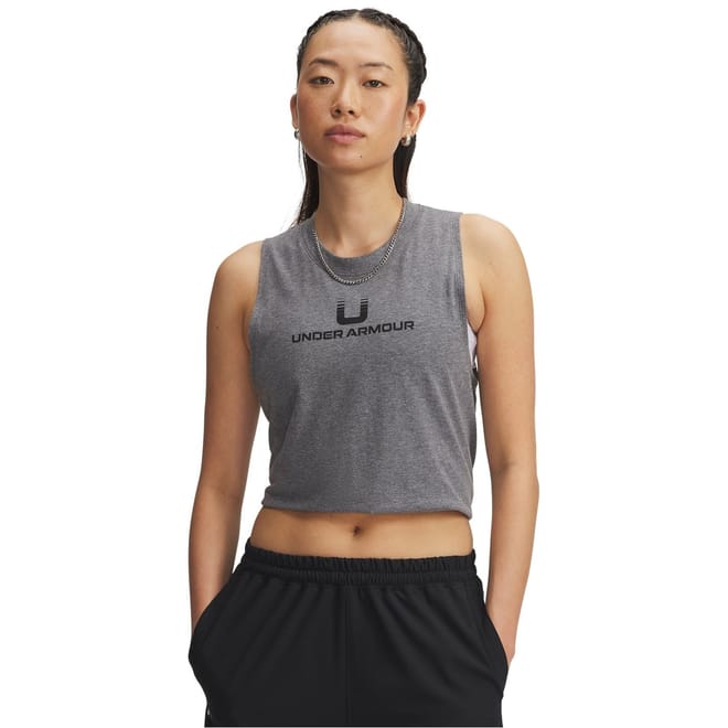 Varsity Relaxed Fit Cropped Tank