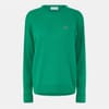 Crocodile Print Regular Fit Long Sleeve Sweater