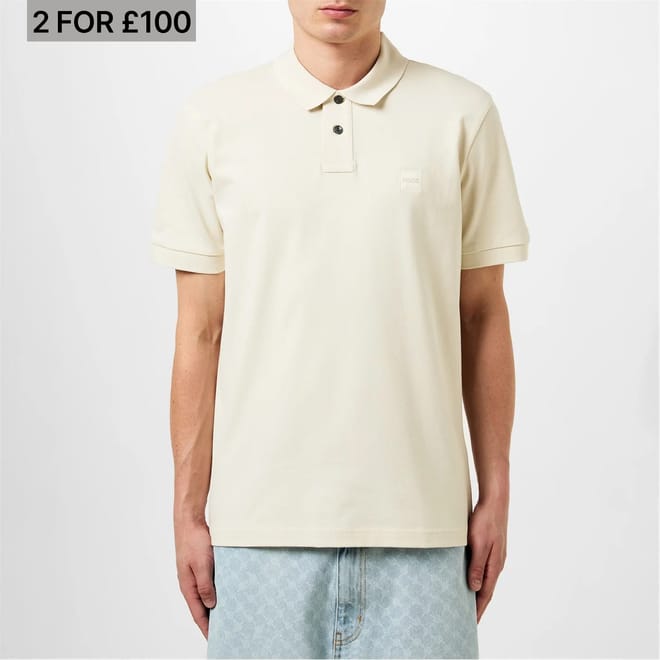 Piqué Polo Top