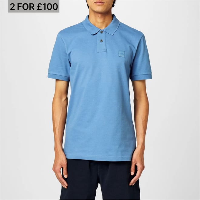 Piqué Polo Top