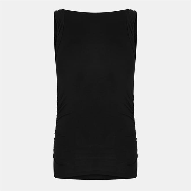 Slim Fit Boat Neck Tank