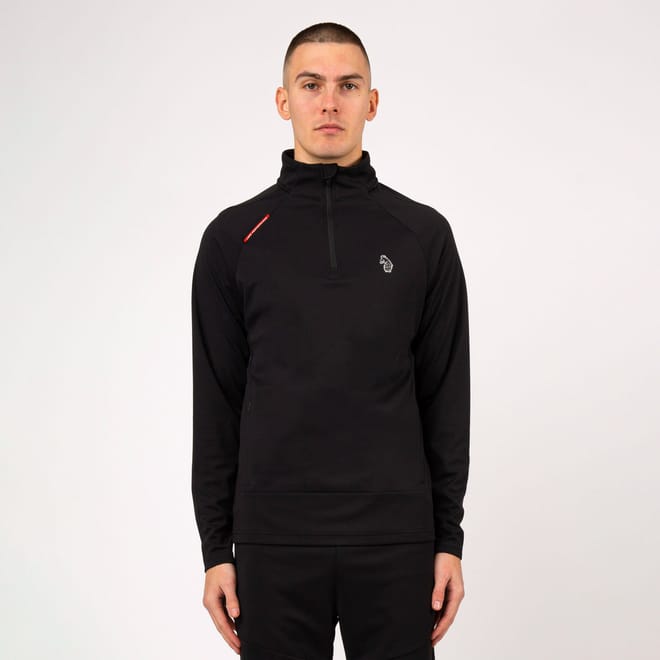 Indicator Overhead Zip Funnel Neck Sweatshirt