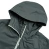Branchville Hooded Solid Patterned Rain Jacket