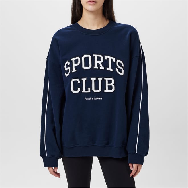 Ellie Oversize Fit Crew Neck Sweatshirt