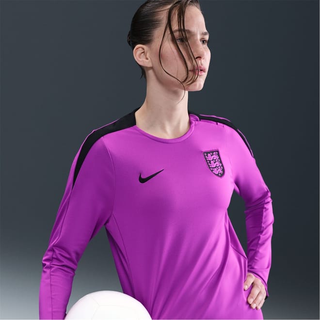 Womens England Strike Crew Top