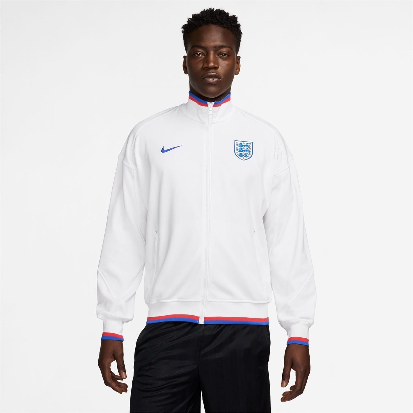 ウェア 12-14 England Anthem jacket England Nike Anthem Jacket - White