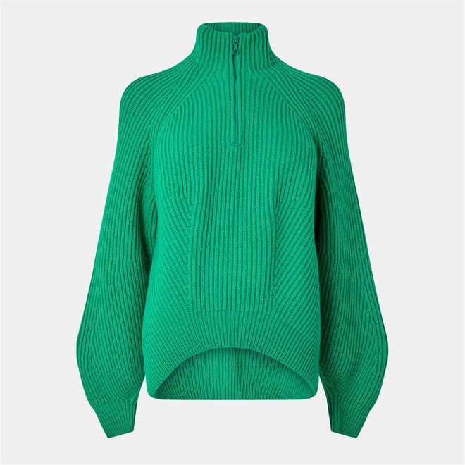 Relaxed Fit Raglan Sleeve Sweater