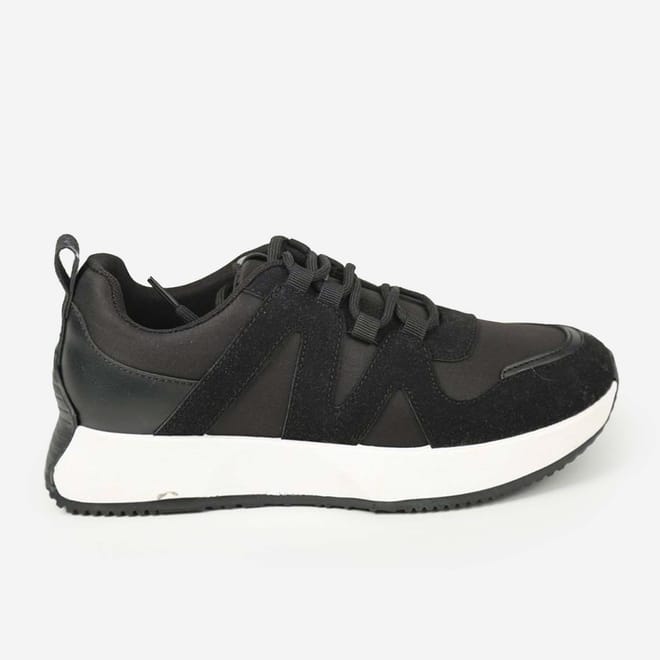 Suede Detail Runner Trainers