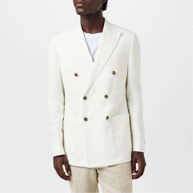 Slim Fit Double Breasted Jacket