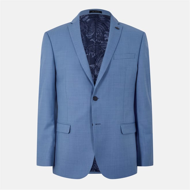 Airforce Blue Slim Jacket