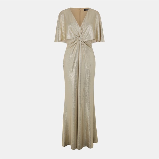 Phinya V-Neck Maxi Gown Dress