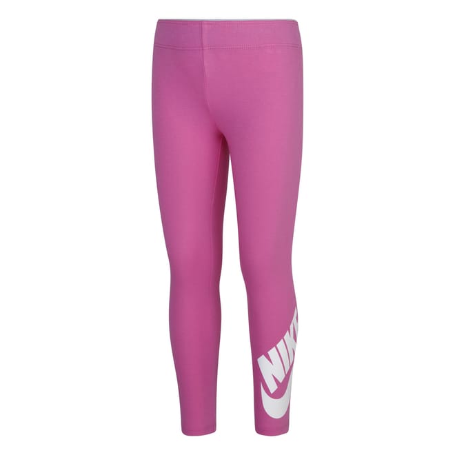 Girls Swoosh Leg A See Leggings