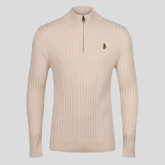 Rib Tickler Funnel Neck Sweatshirt