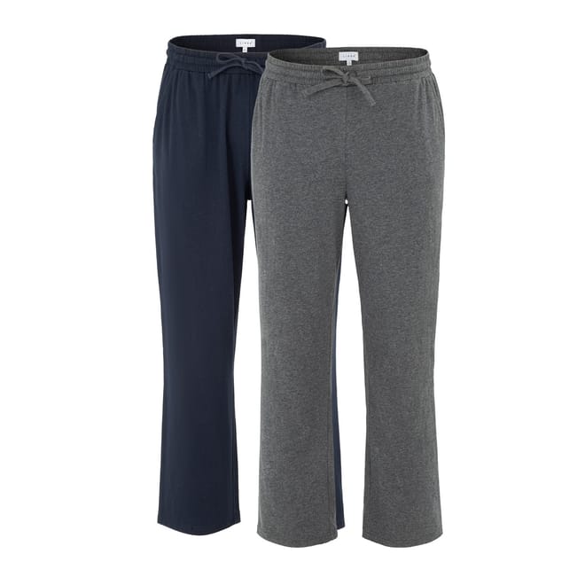 Mens Long Pant Pyjamas Bottoms 2pk