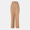 Vertical Stripe Wide Leg Trousers