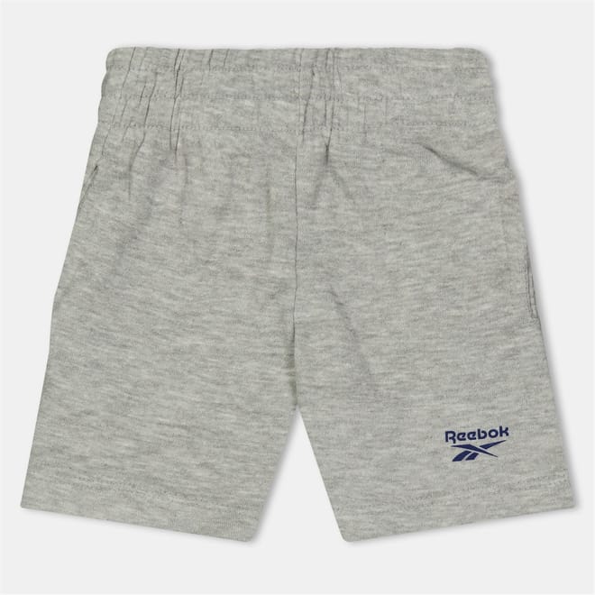 Solid Bermuda Sweat Shorts with Elasticated Waistband