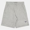 Solid Bermuda Sweat Shorts with Elasticated Waistband