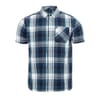 Mens Short Sleeve Check Shirt