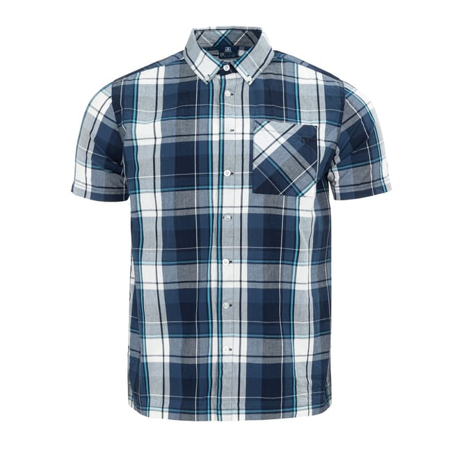 Mens Short Sleeve Check Shirt