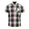 Mens Short Sleeve Check Shirt