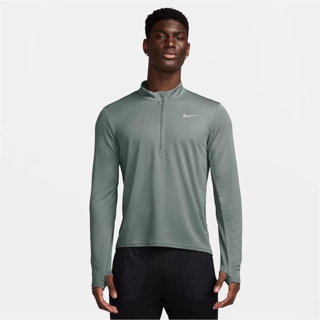 Mens Half Zip Core Long Sleeve Running Top