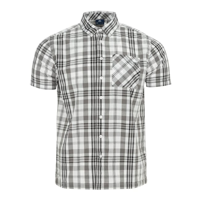 Mens Short Sleeve Check Shirt