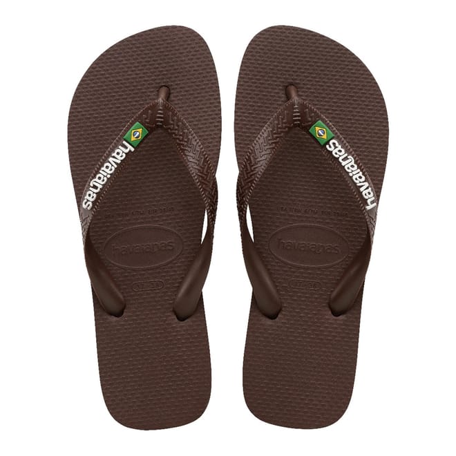 Brasil Logo Flip Flops