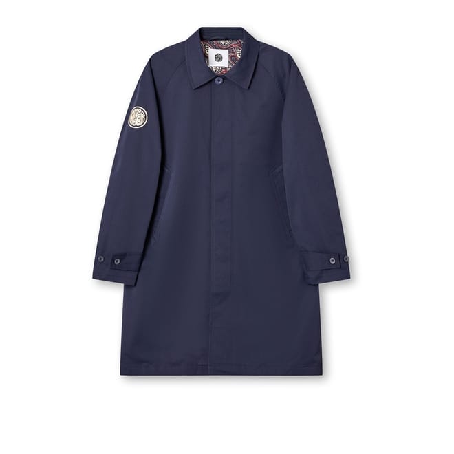 Concealed Buttons Plaquette Mac Coat