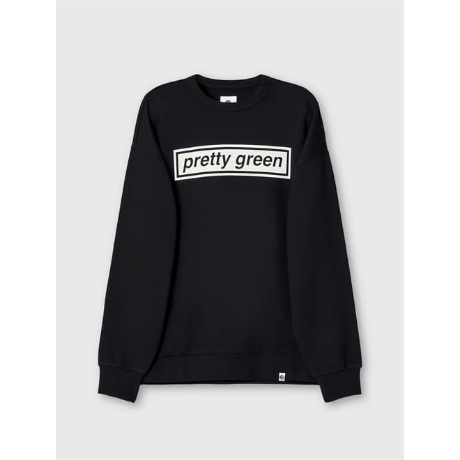 Box Print Logo Long Sleeve Sweatshirt