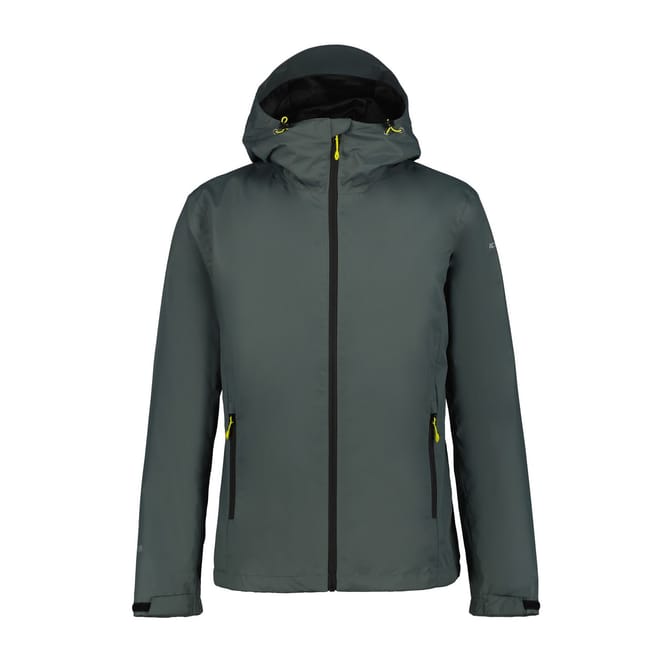 Breckerfeld Hooded Rain Jacket with Zipped Pocket