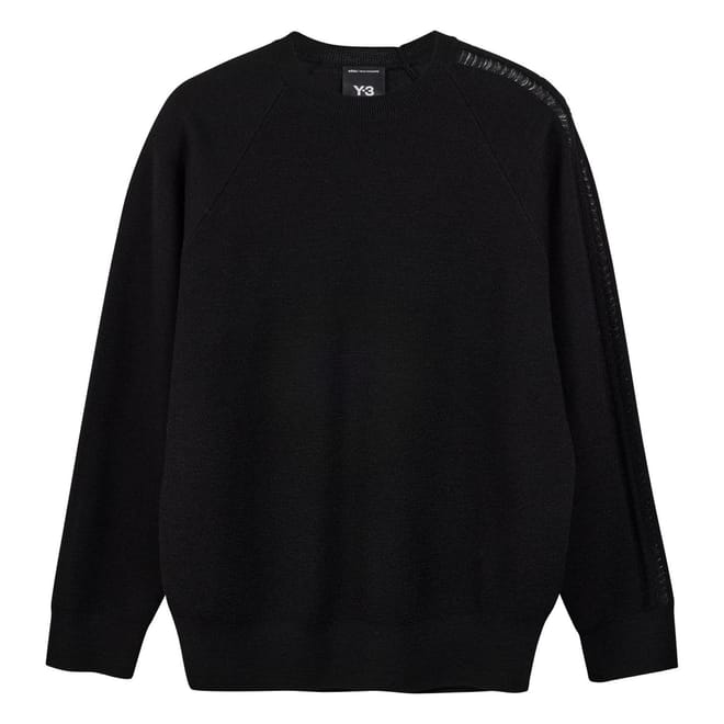 Logo Knit Crewneck Sweatshirt
