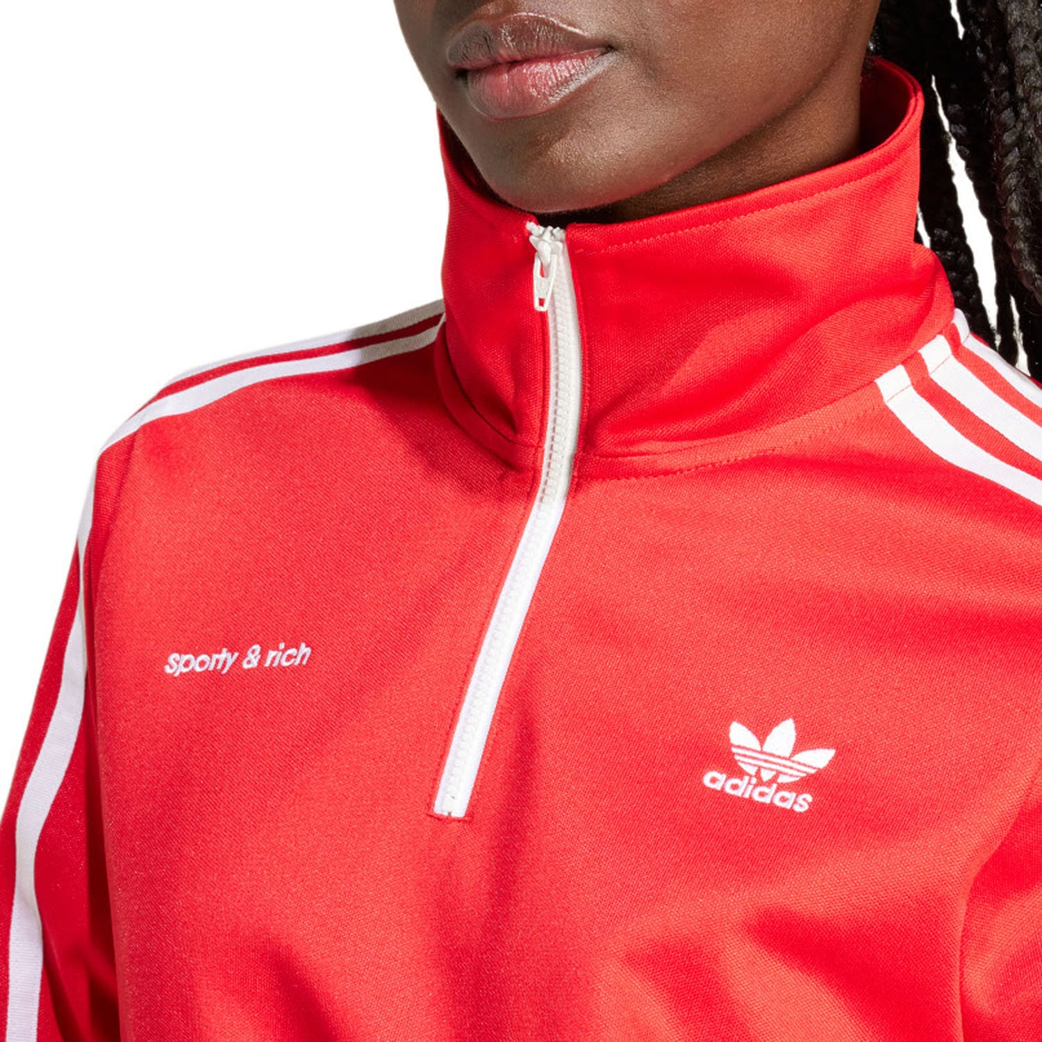 Red adidas Originals Sporty & Rich x adidas Track Top - Get The Label