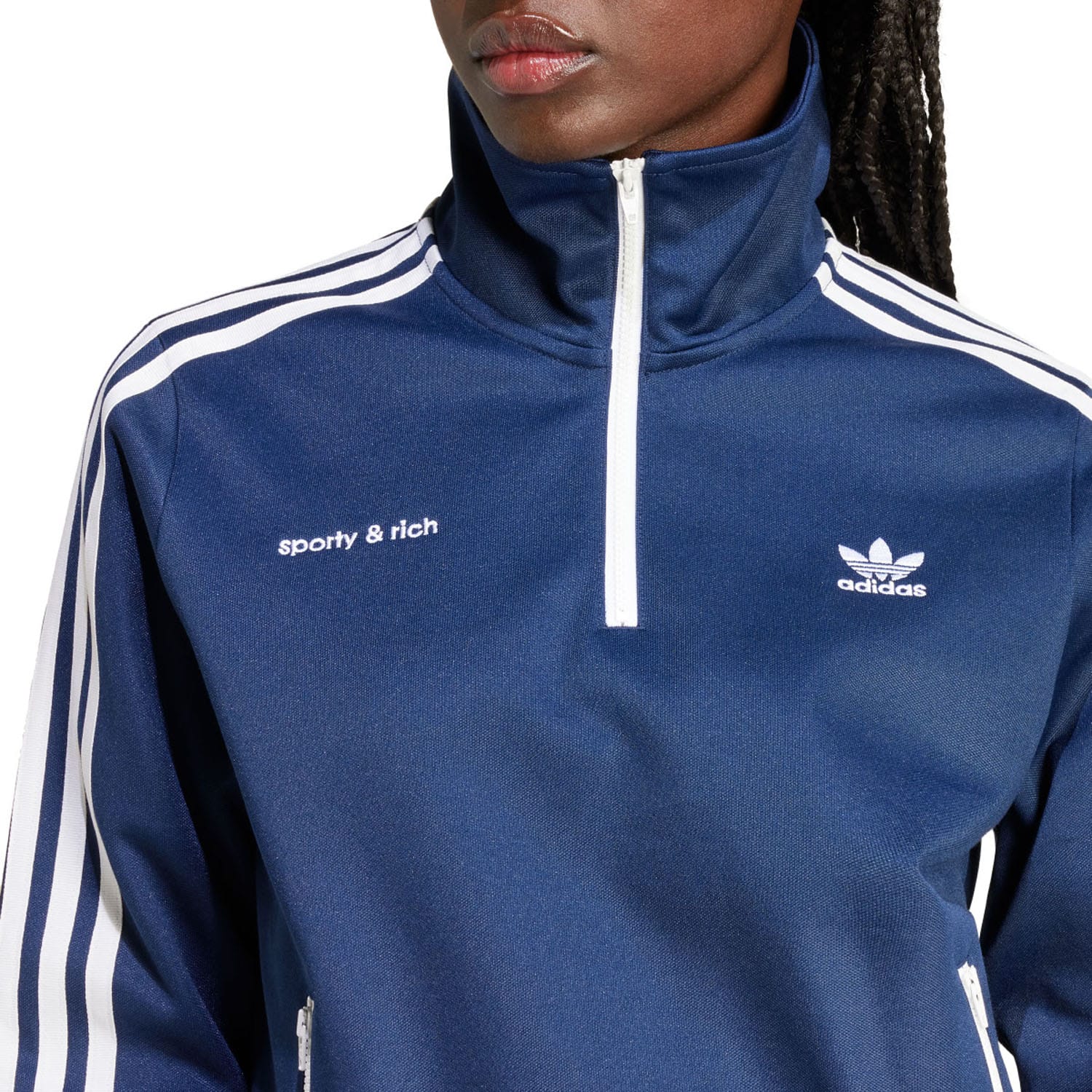Indigo adidas Originals Sporty & Rich x adidas Track Top