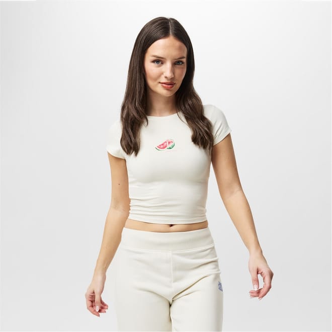 Baby Slim Fit Cropped T-Shirt