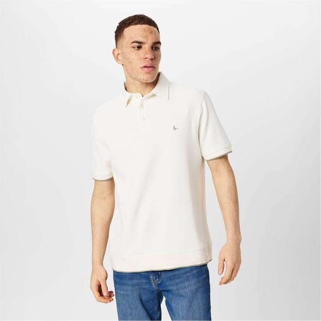 Regular Fit Textured Polo Shirt