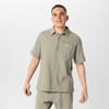 Regular Fit Waffle Short Sleeve Shirt