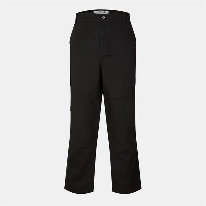 Solid Patterned Straight Combat Chinos