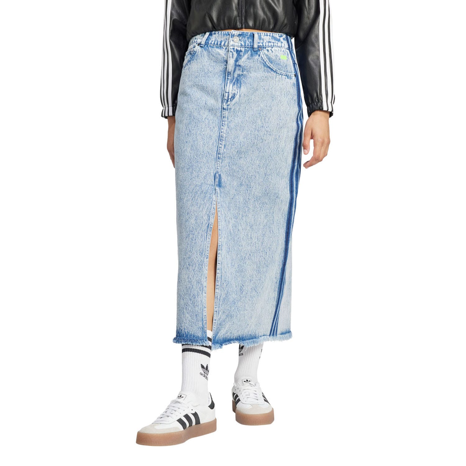 【ADIDAS】(xxenia) Skirt - Light Denim / IU2509 adidas KSENIASCHNAIDER Frayed Denim Skirt LGHDEN 24SS-I