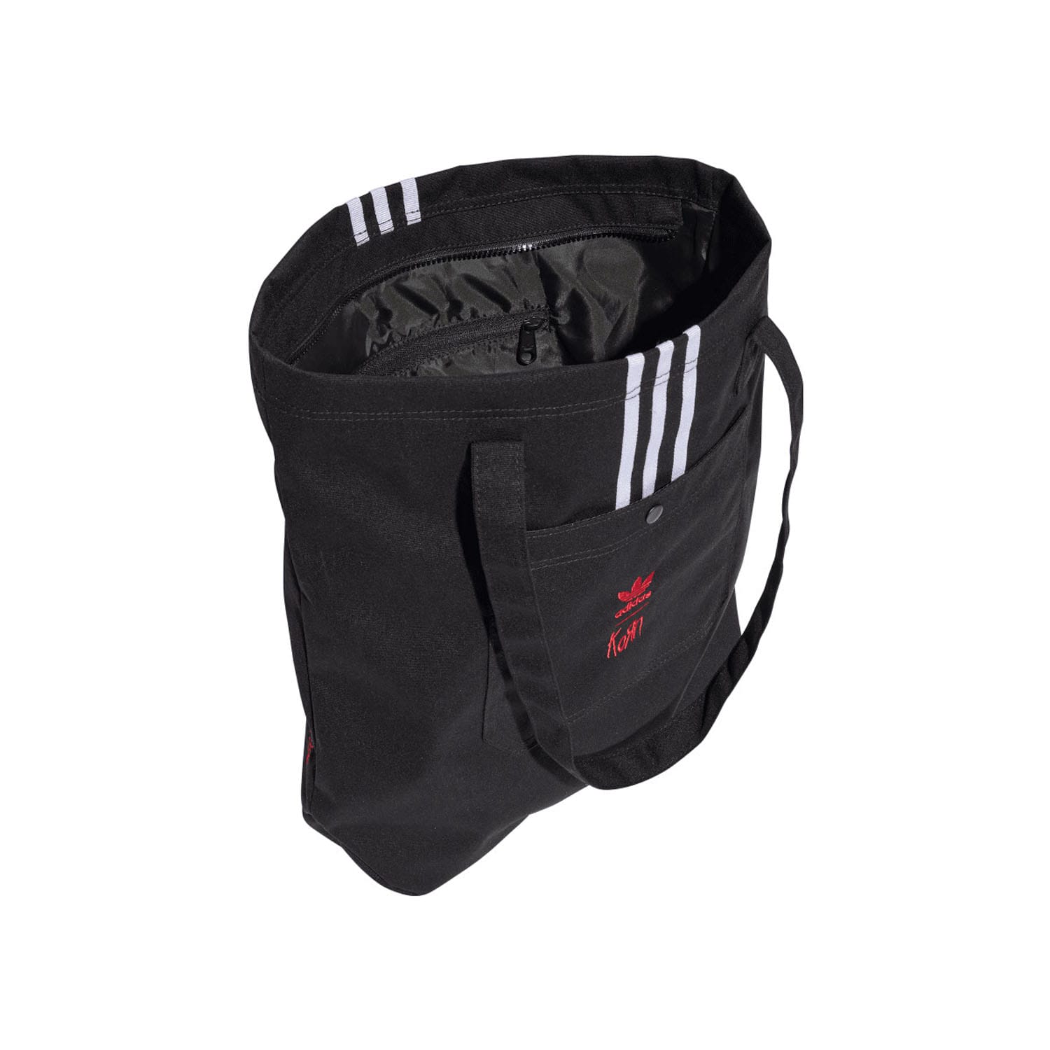 Black adidas Originals Korn Tote Bag - Get The Label