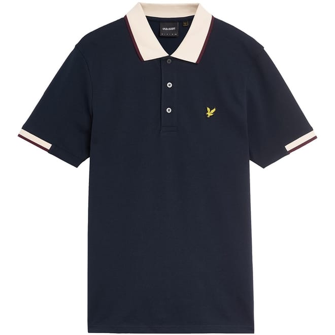 Regular Fit Half Tipped Polo Shirt