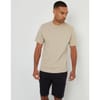 Regular Fit Crew Neck Plain Sleeve T-Shirt