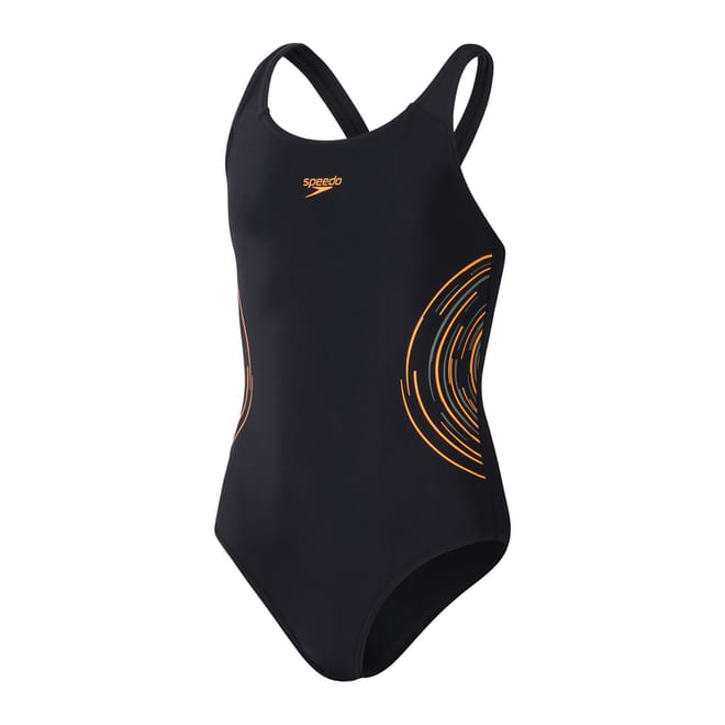 Juniors Placement Muscleback 1 Piece Swimsuit