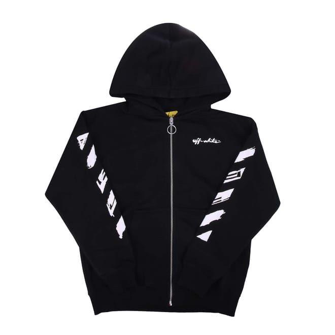 Juniors Script Zip Hoodie