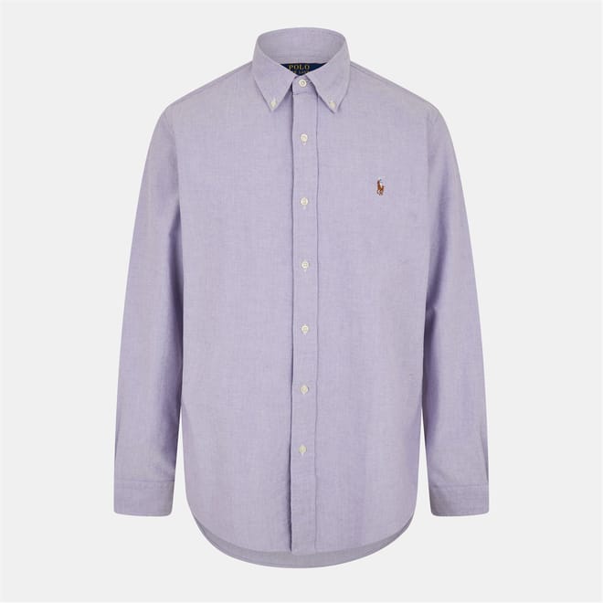 Fit Logo Oxford Shirt
