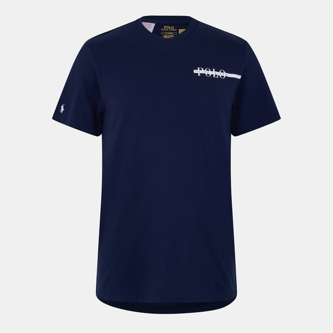Regular Fit Lettering Crew Neck T-Shirt