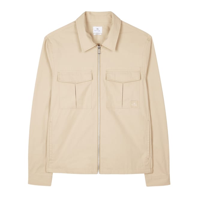 Zip Patch Overshirt